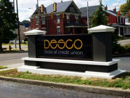 Desco Drive-thru Monument Sign