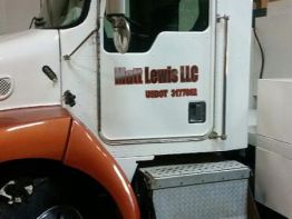 Matt Lewis Service Truck Signage