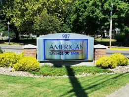 American Savings Bank Drive-thru Sign